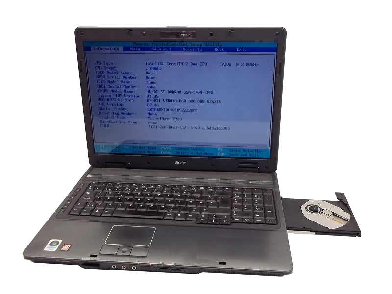 Ремонт Acer TravelMate 7720